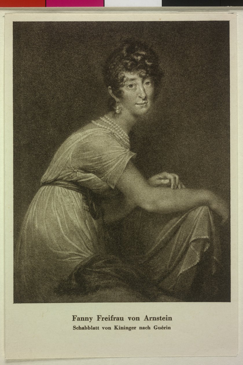 Franziska Itzig alkotó: Artist Unknown