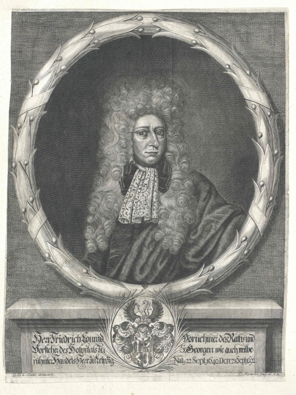 Friedrich Conrad (nyomtatás) alkotó: Artist Unknown