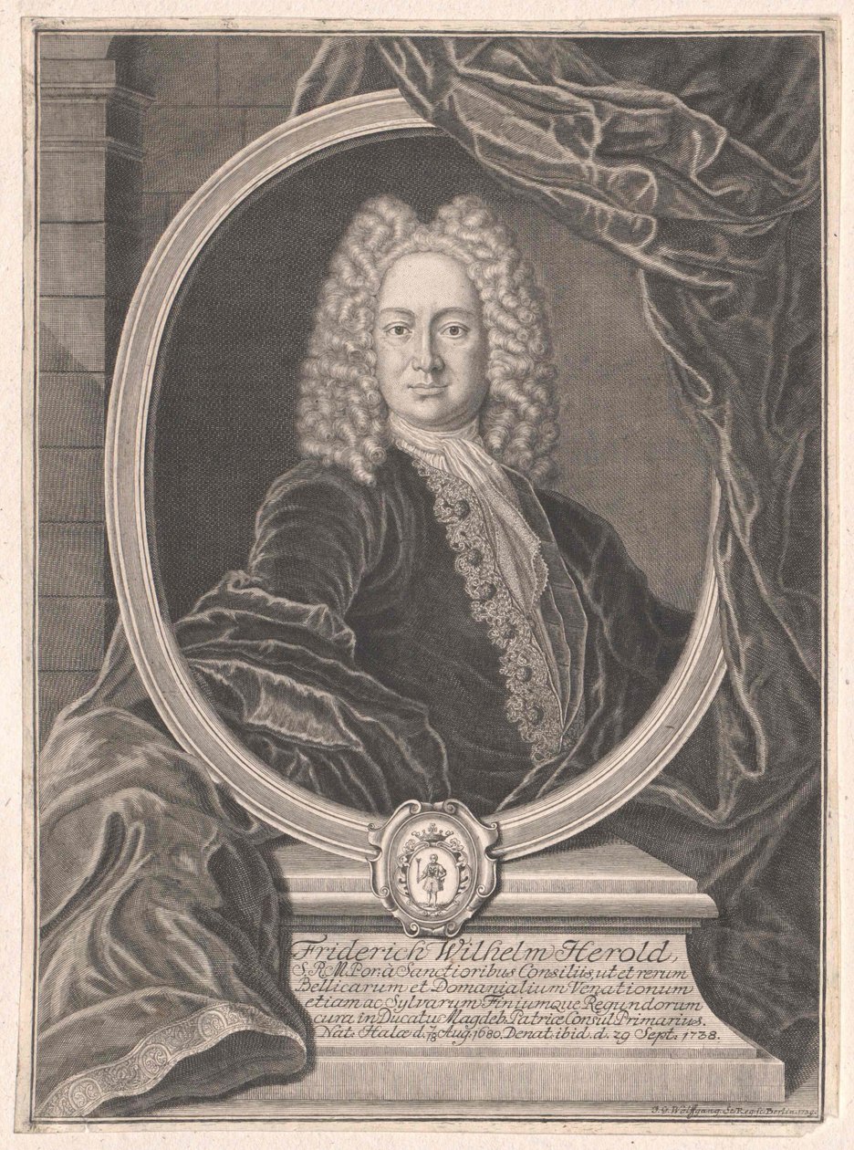 Friedrich Wilhelm Herold (nyomtatás) alkotó: Artist Unknown
