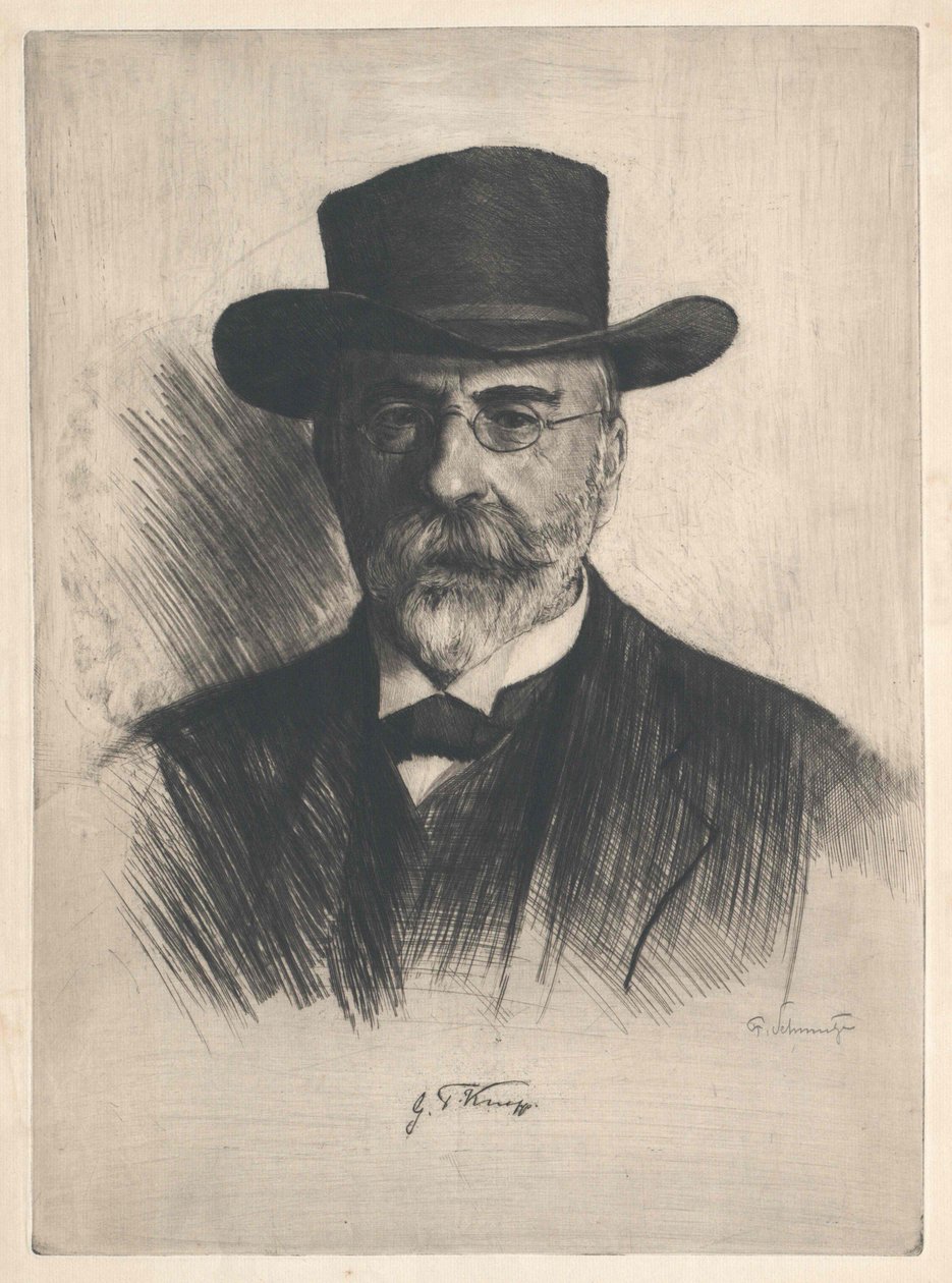 Georg Friedrich Knapp alkotó: Artist Unknown