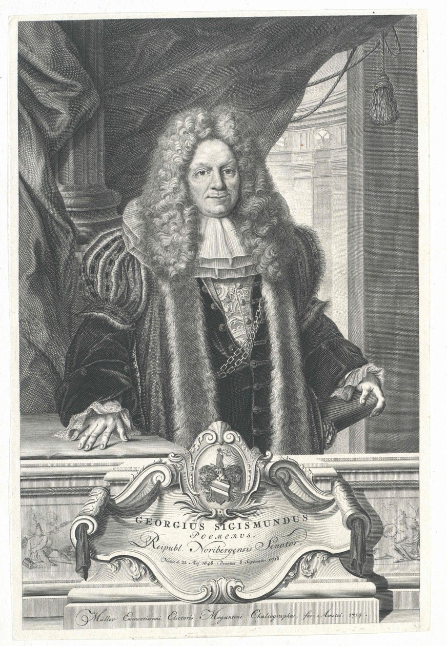 Georg Sigismund Poemer alkotó: Artist Unknown