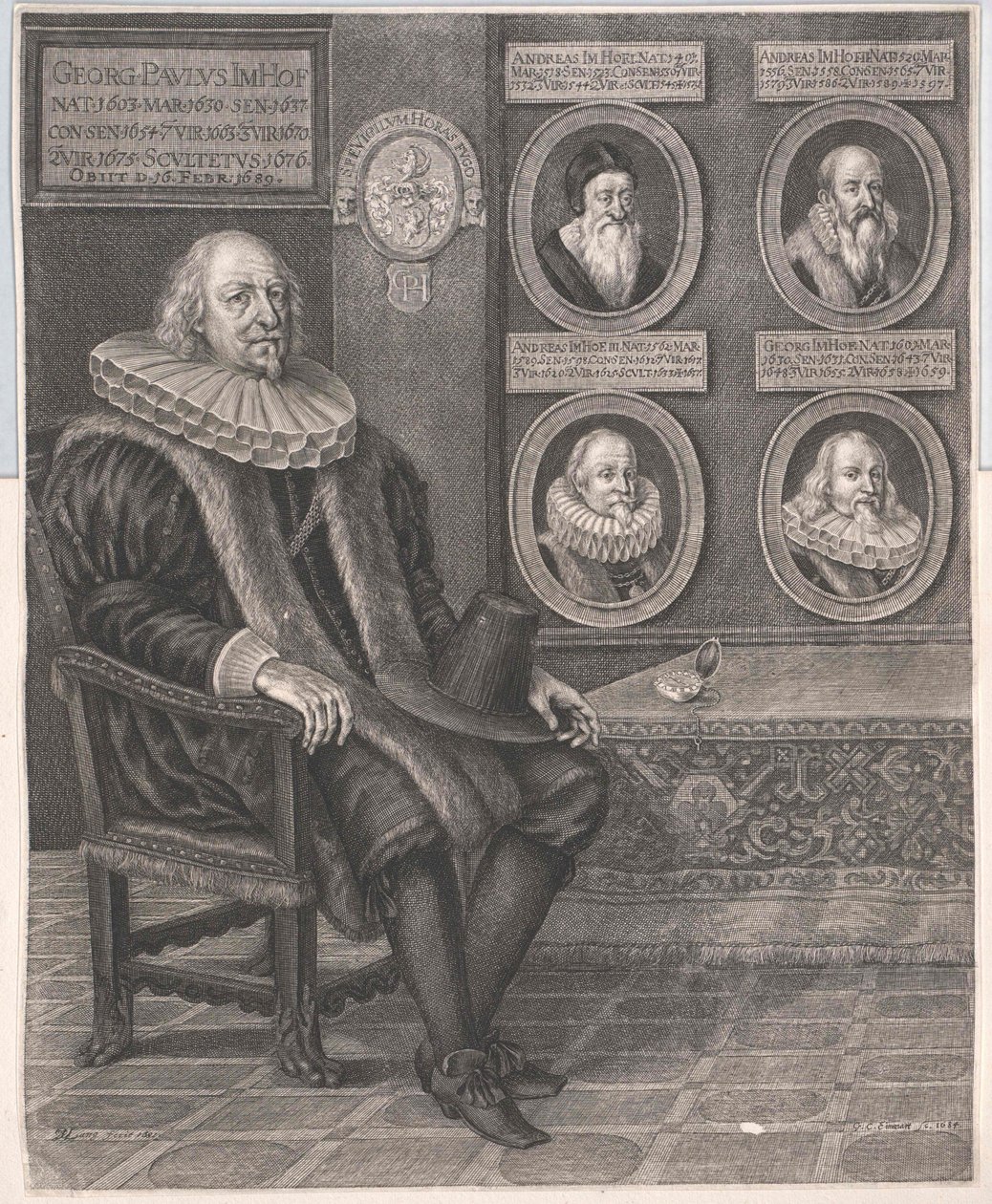George Paul Imhof alkotó: Artist Unknown