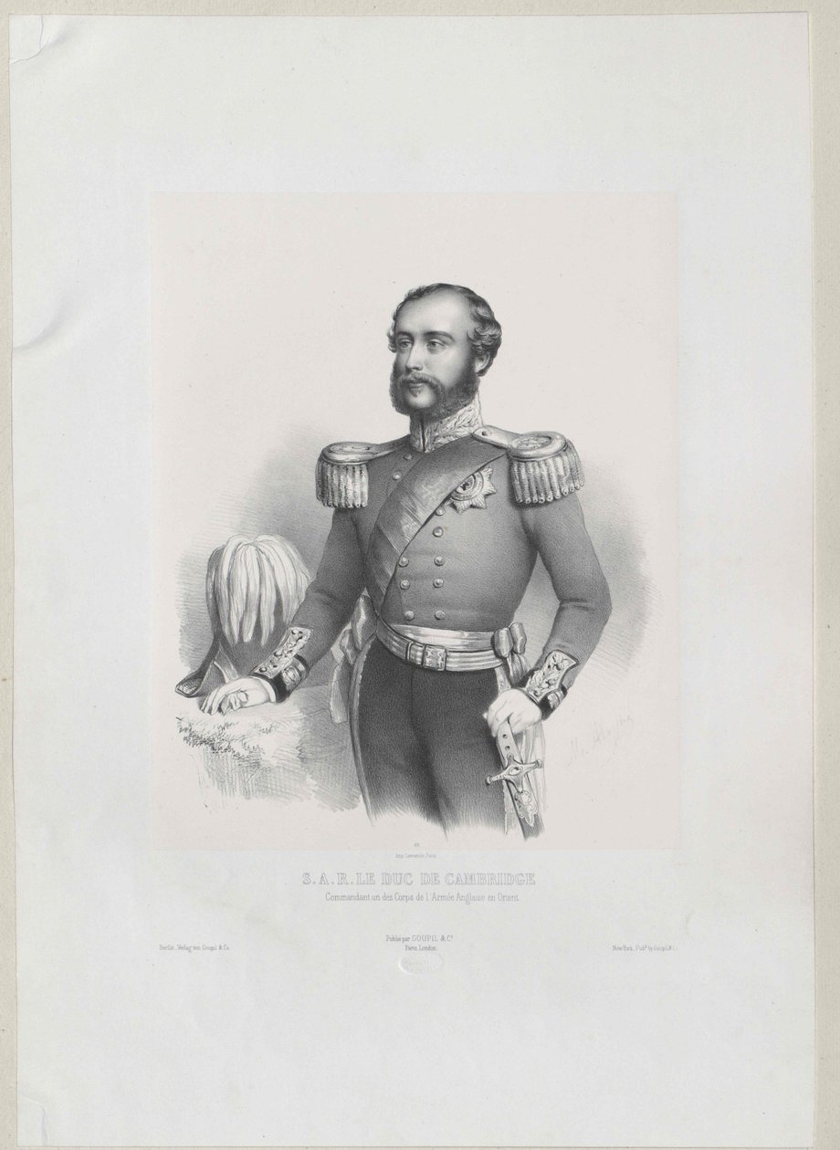 George herceg Cambridge alkotó: Artist Unknown