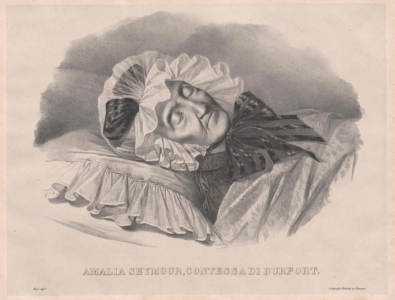 Georgiana Amalia Seymour (nyomtatás) alkotó: Artist Unknown