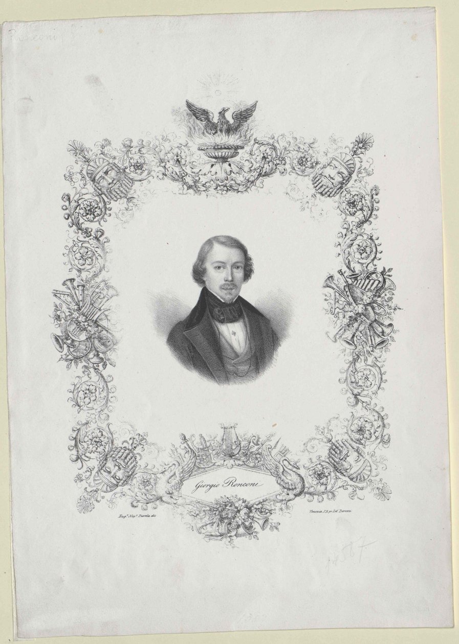 Georgio Ronconi alkotó: Artist Unknown