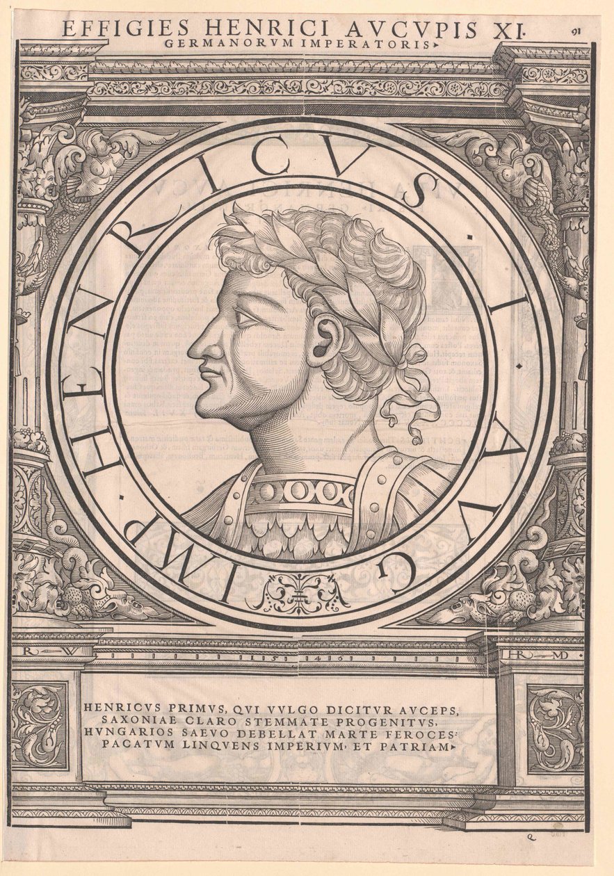 I. Henrik német király alkotó: Artist Unknown
