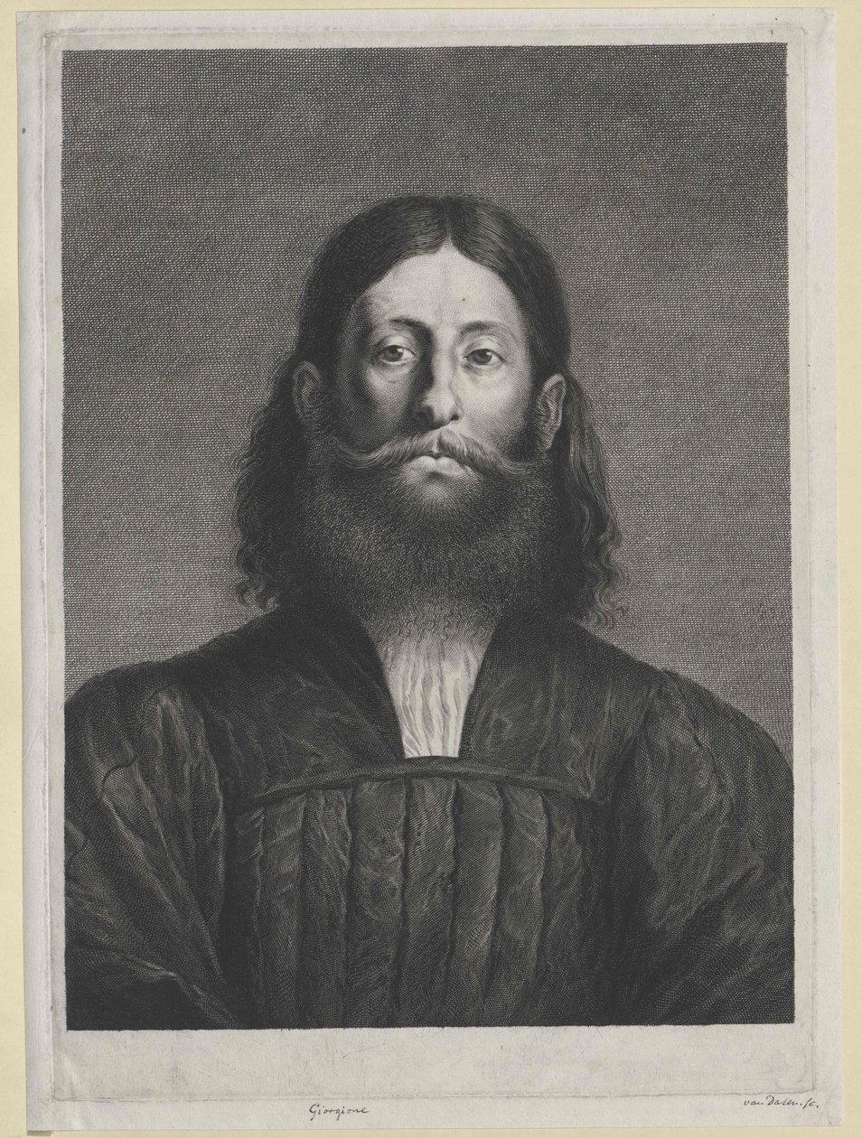 Giorgione (nyomtatás) alkotó: Artist Unknown