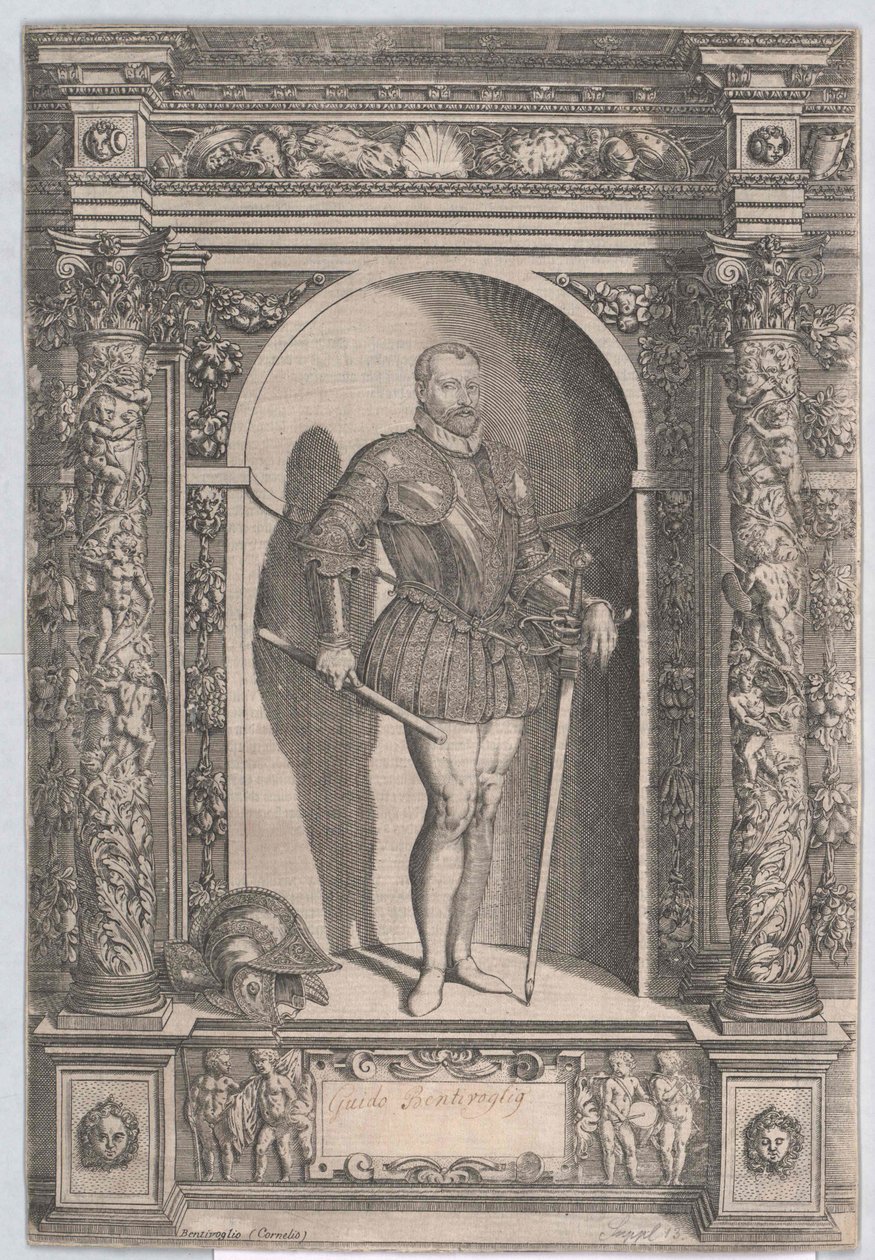 Guido Bentivoglio alkotó: Artist Unknown