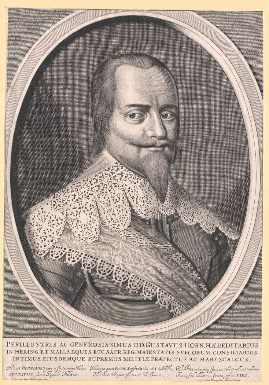 Gustaf gróf Horn of Bjoerneborg alkotó: Artist Unknown