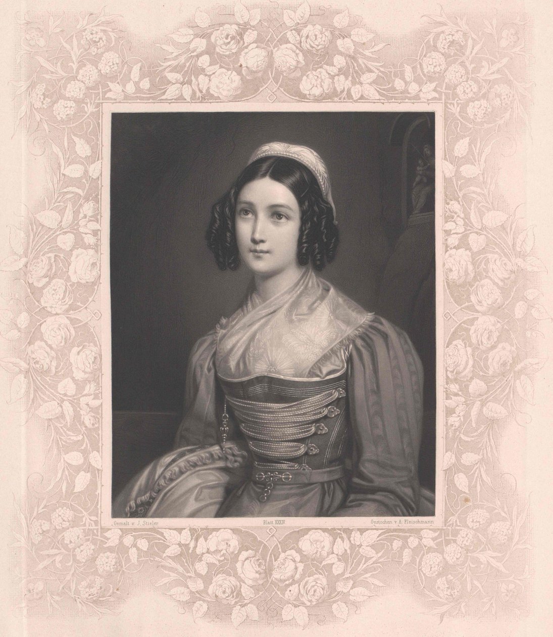 Helen Sedelmayer (nyomtatás) alkotó: Artist Unknown