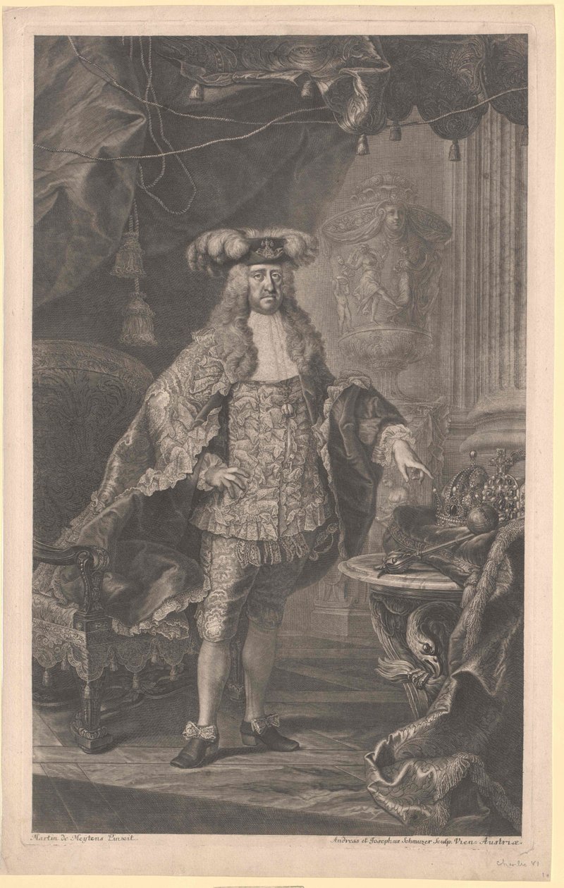 VI. Károly római császár alkotó: Artist Unknown
