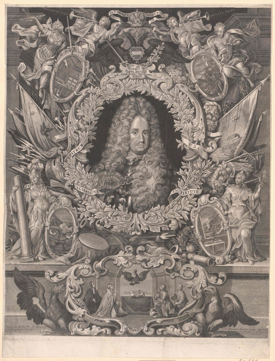 VI. Károly római császár alkotó: Artist Unknown
