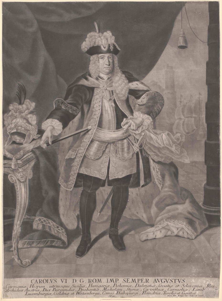 VI. Károly római császár alkotó: Artist Unknown