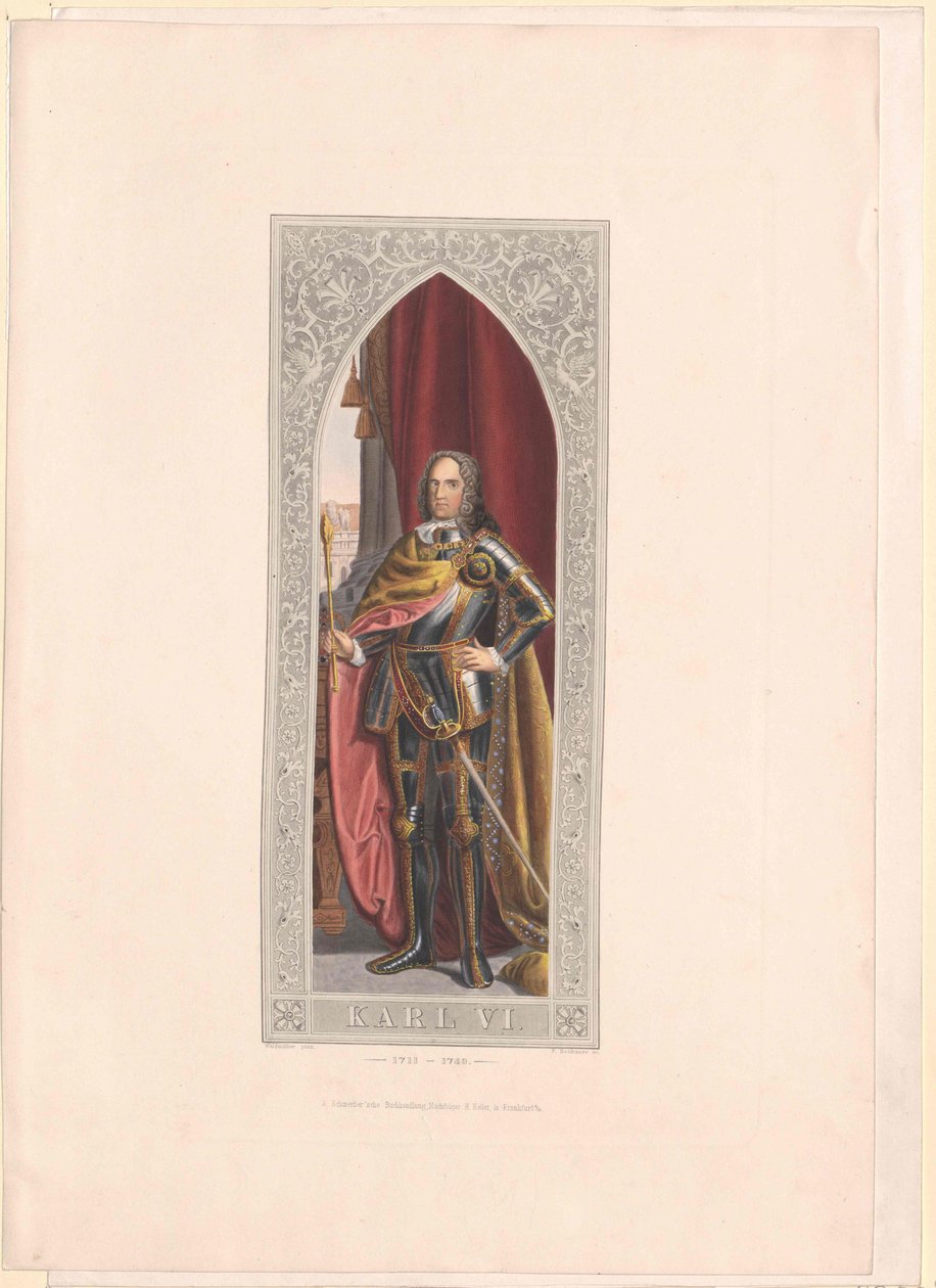 VI. Károly római császár alkotó: Artist Unknown