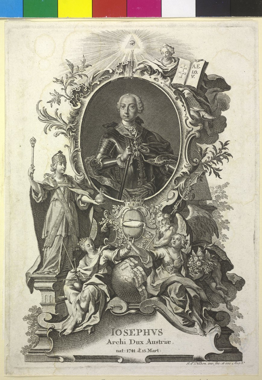 II. József szent római császár alkotó: Artist Unknown