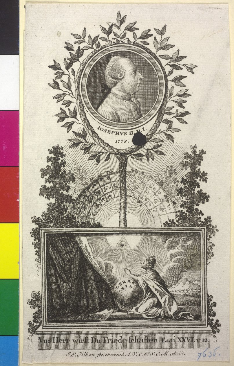 II. József szent római császár alkotó: Artist Unknown
