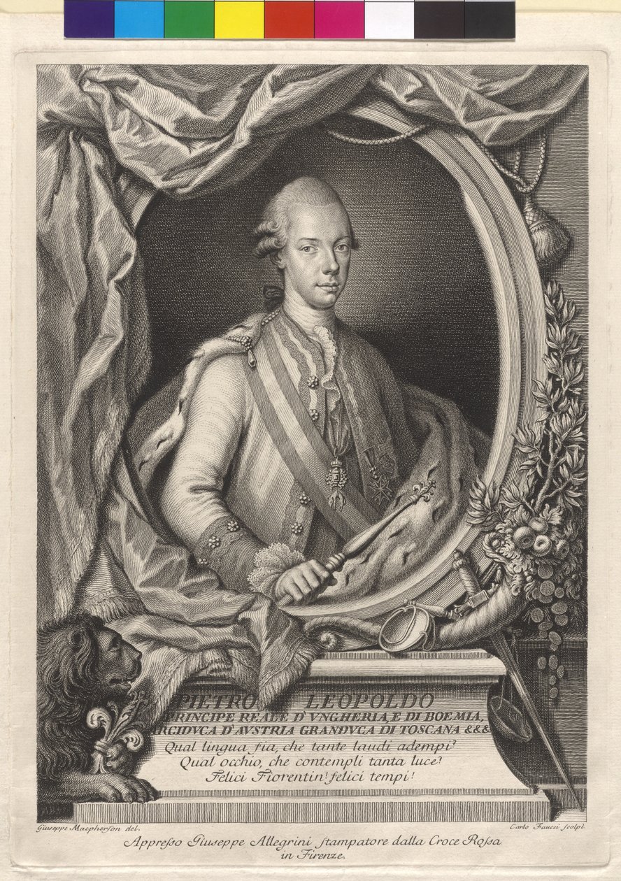 II. Leopold szent római császár alkotó: Artist Unknown