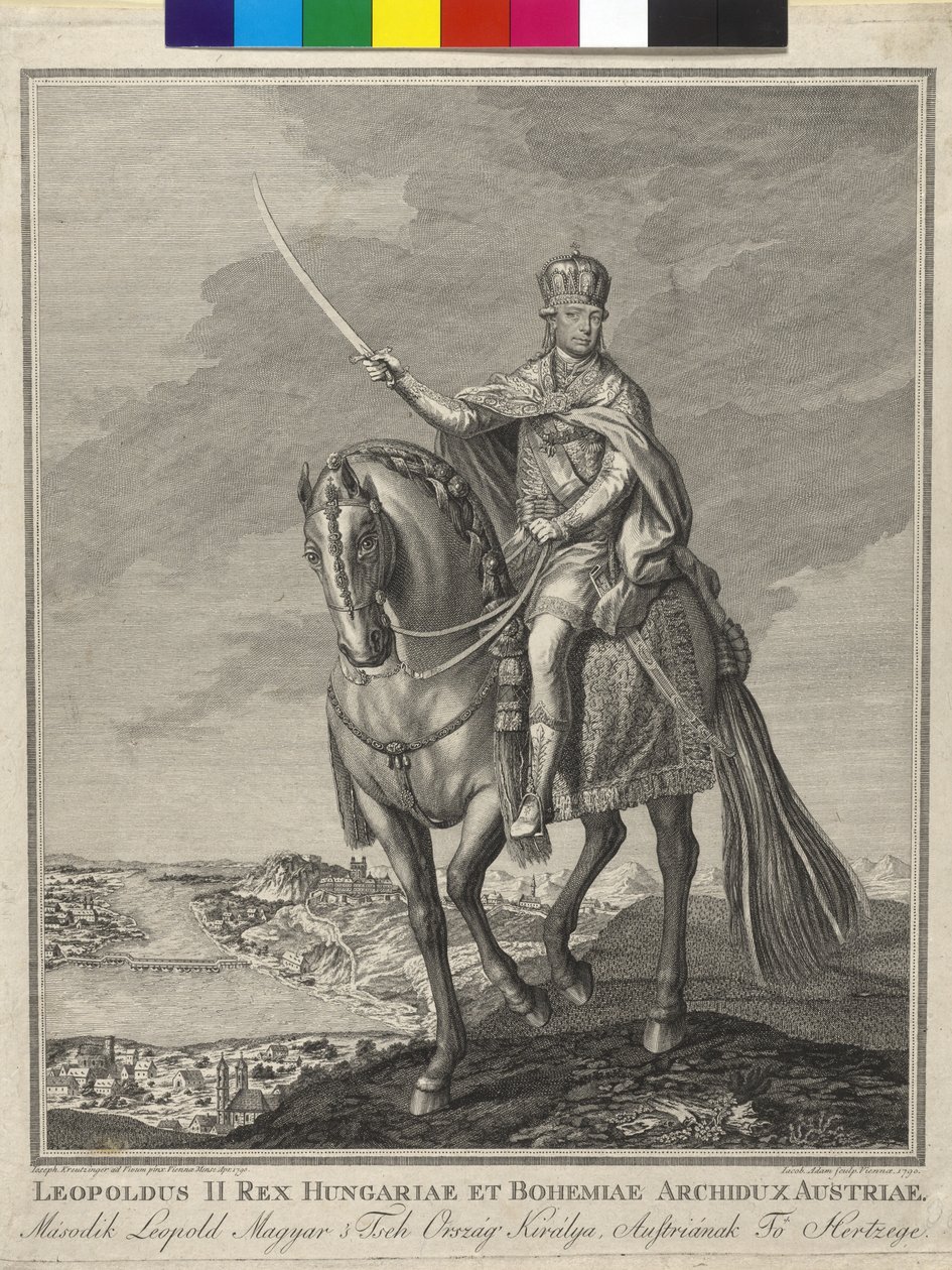 II. Leopold szent római császár alkotó: Artist Unknown