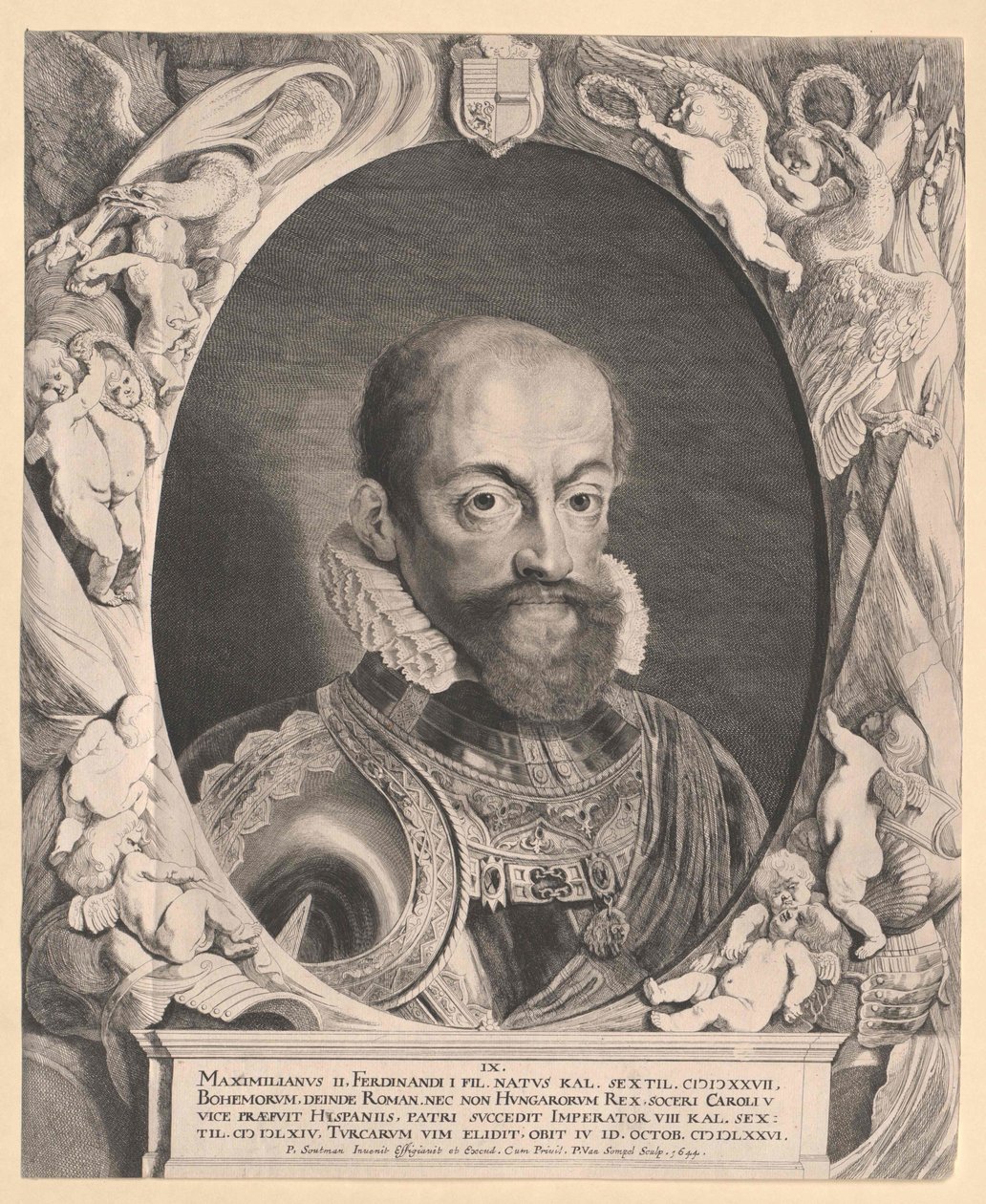 II. Maximilián szent római császár alkotó: Artist Unknown
