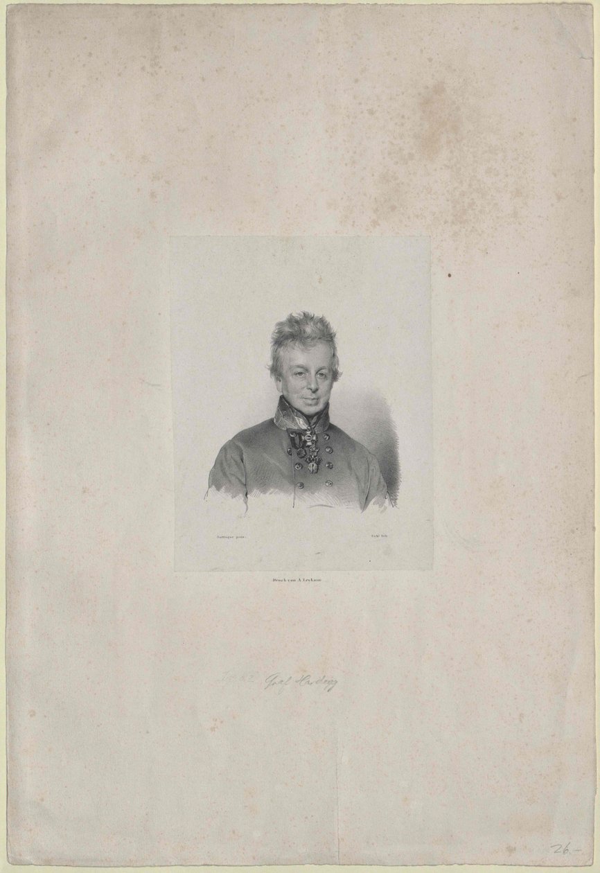 Ignaz gróf Hardegg-Glatz alkotó: Artist Unknown