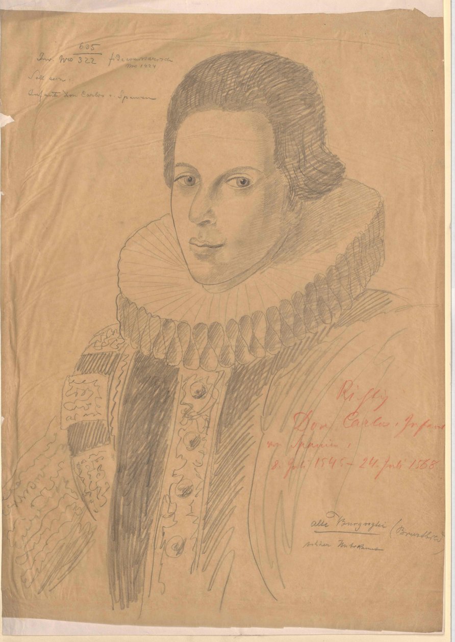 Karl spanyol infáns alkotó: Artist Unknown