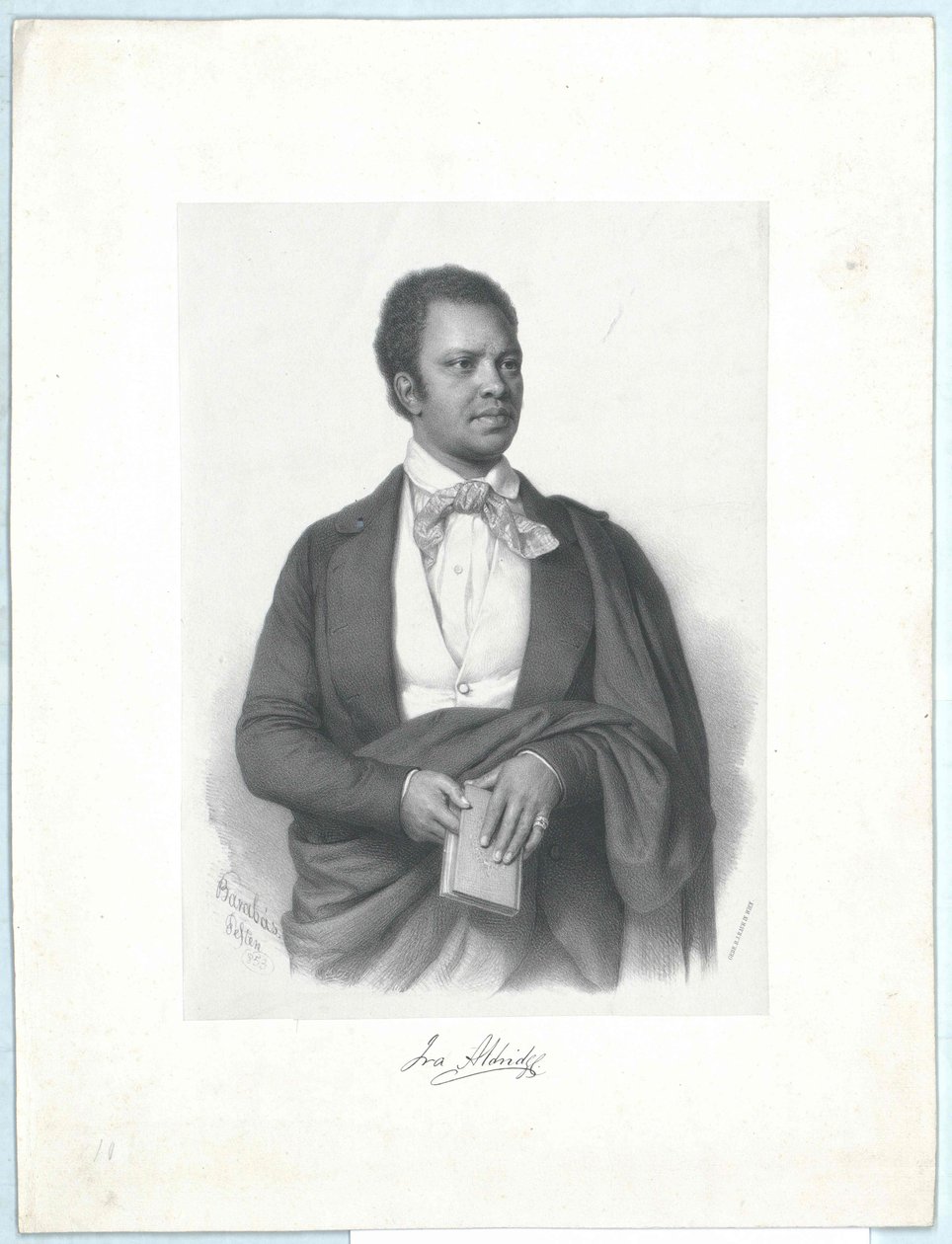 Ira Frederick Aldridge alkotó: Artist Unknown