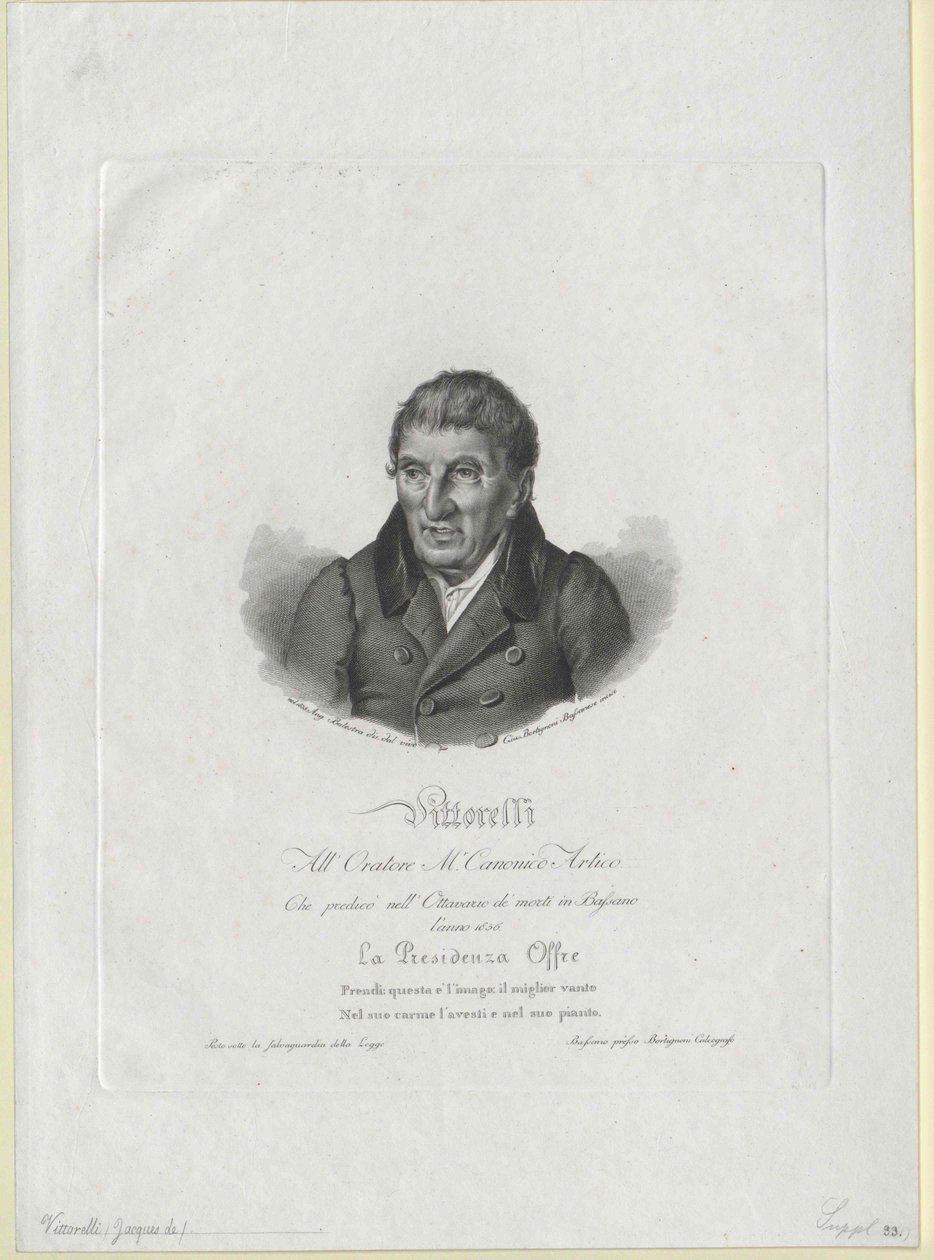 Jacopo Vittorelli alkotó: Artist Unknown