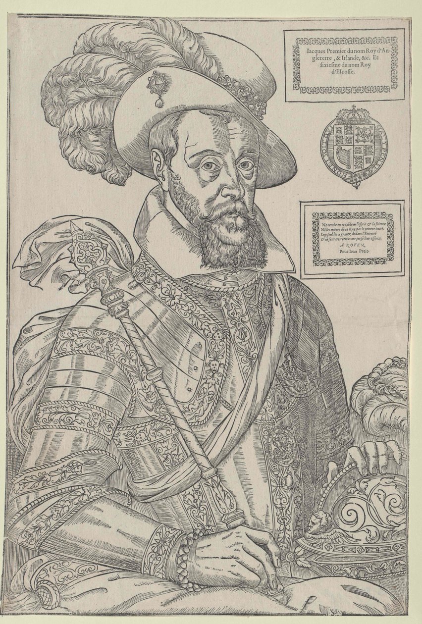I. Jakob angol király, alkotó: Artist Unknown