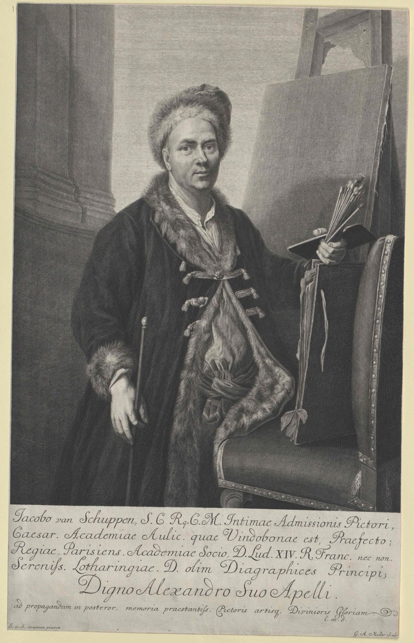 Jakob van Schuppen alkotó: Artist Unknown