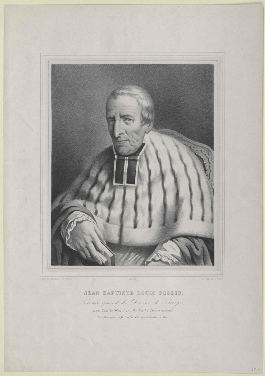 Jean Baptiste Louis Pollin alkotó: Artist Unknown