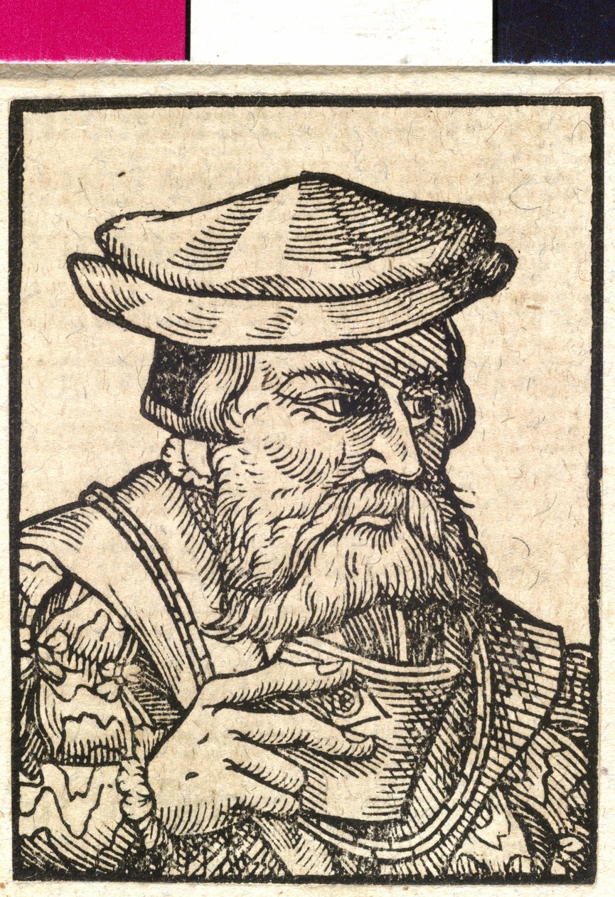 Joachim von Watt (nyomtatás) alkotó: Artist Unknown