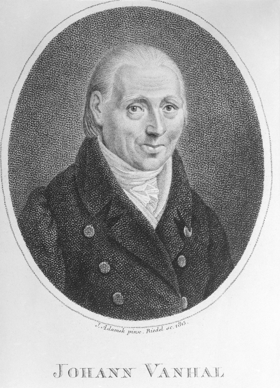 Johann Baptist Vanhal alkotó: Artist Unknown