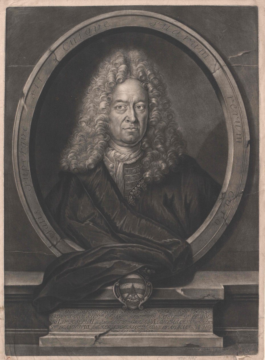 Johann Christoph von Ettner és Eiteritz alkotó: Artist Unknown