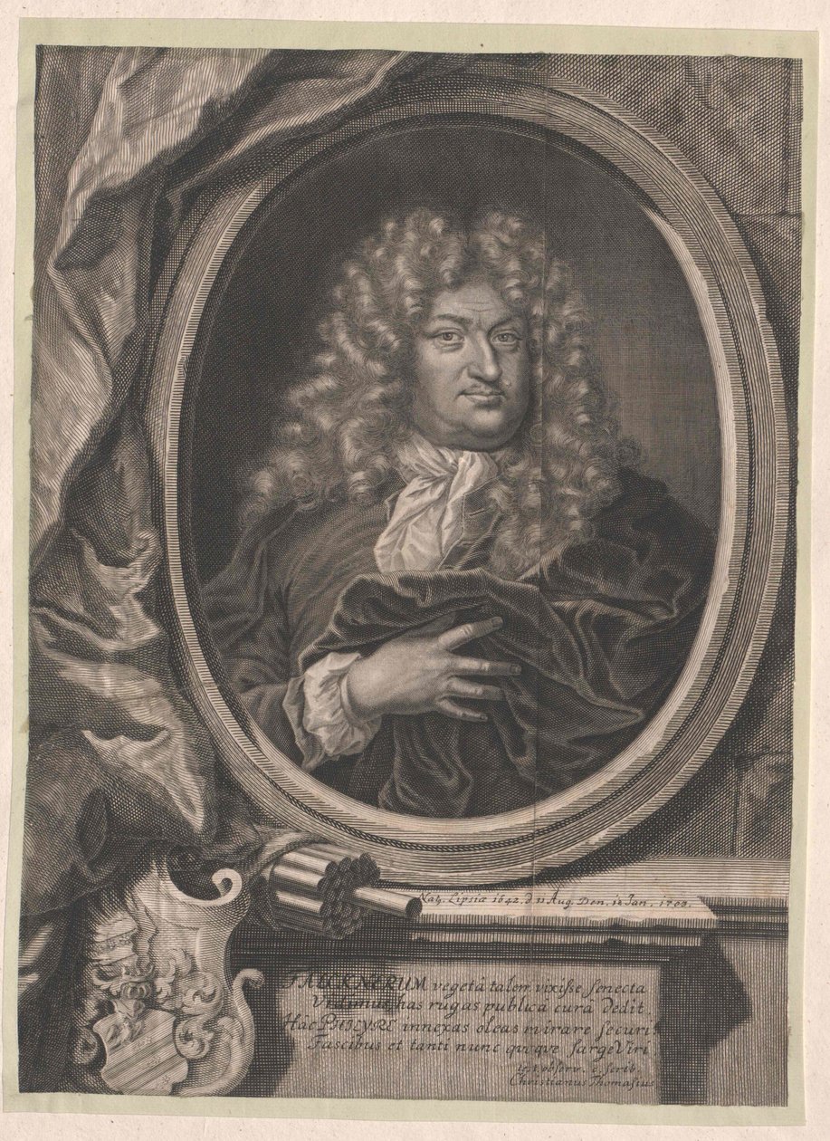Johann Friedrich Falckner (nyomtatás) alkotó: Artist Unknown