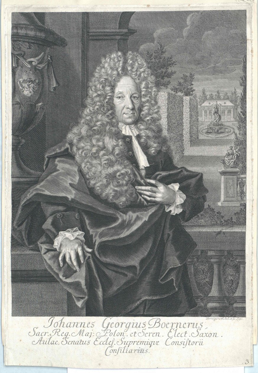 Johann Georg Boerner alkotó: Artist Unknown