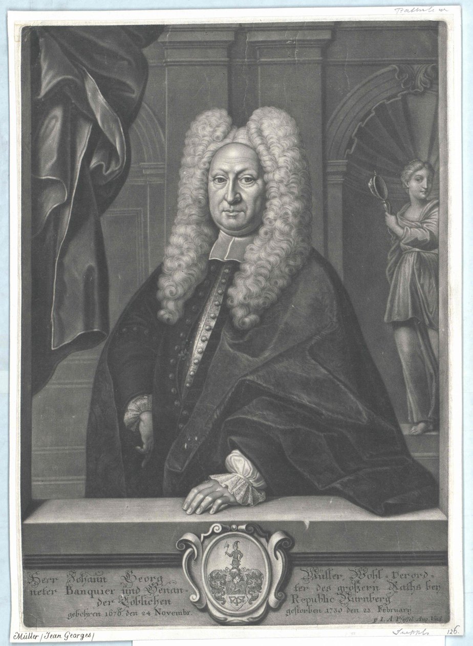 Johann Georg Müller alkotó: Artist Unknown