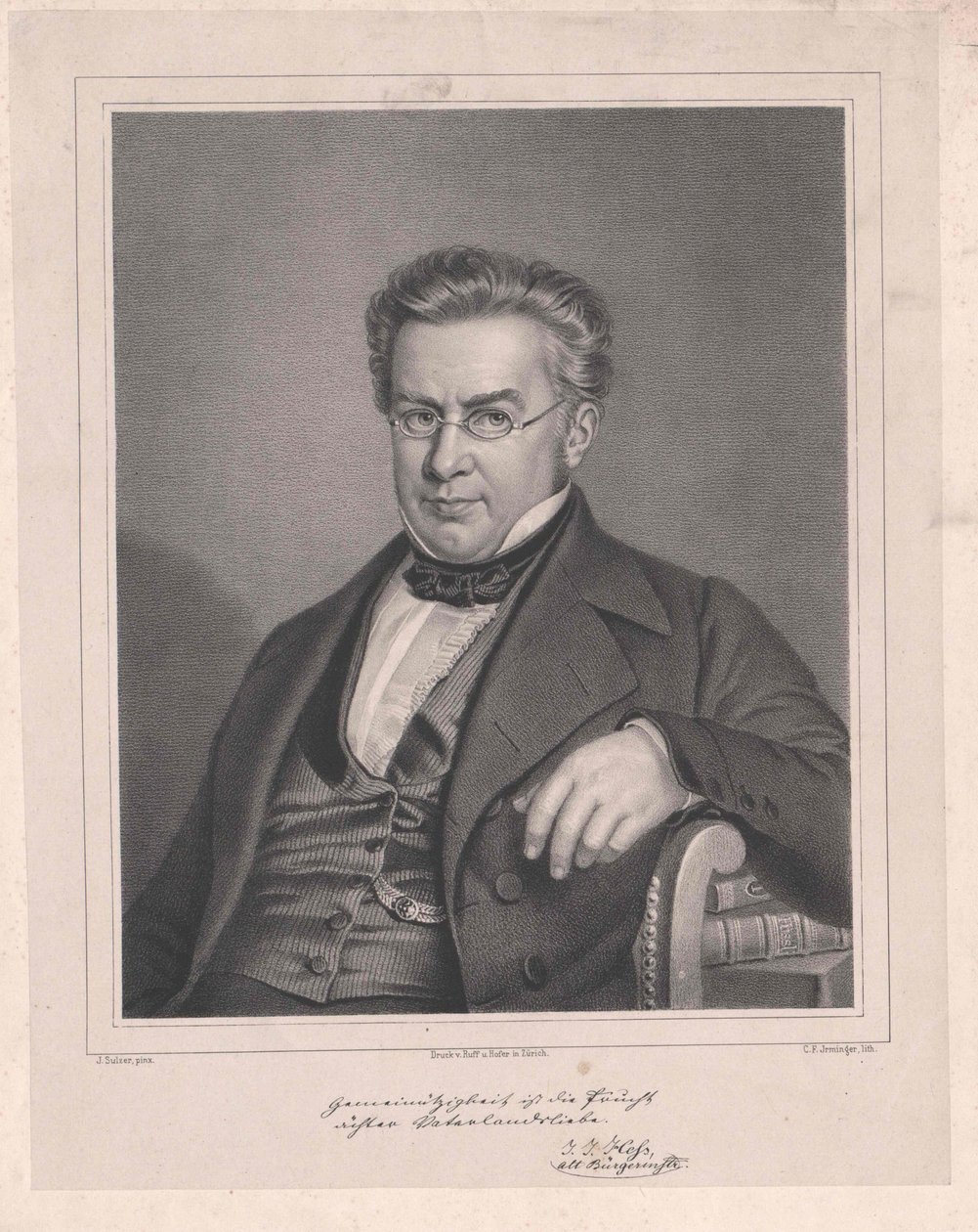 Johann Jakob Hess alkotó: Artist Unknown