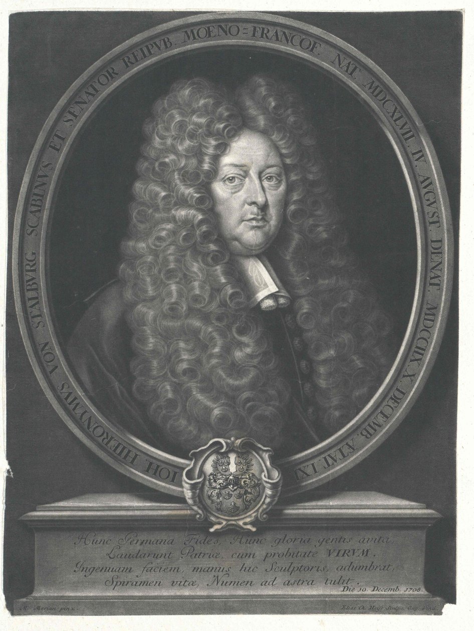 Johann Jerome von Stalburg alkotó: Artist Unknown