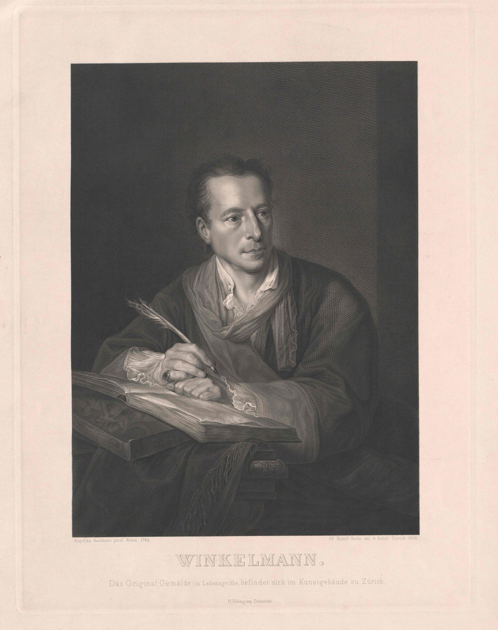 Johann Joachim Winckelmann alkotó: Artist Unknown