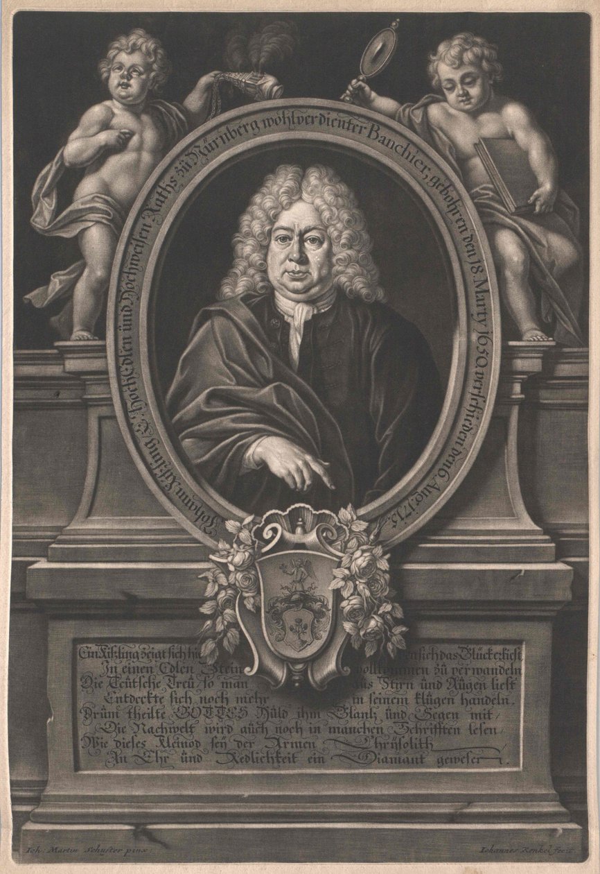 Johann Kiessling alkotó: Artist Unknown