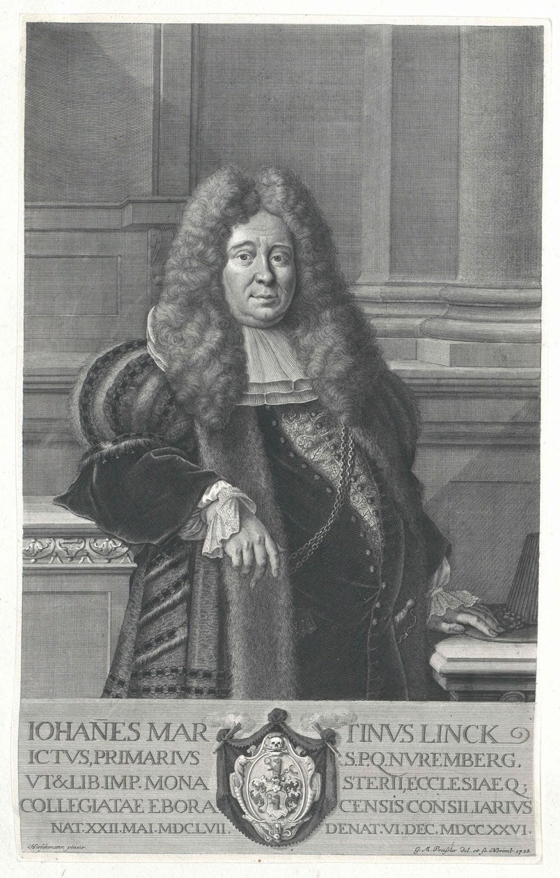 John Martin Linck alkotó: Artist Unknown