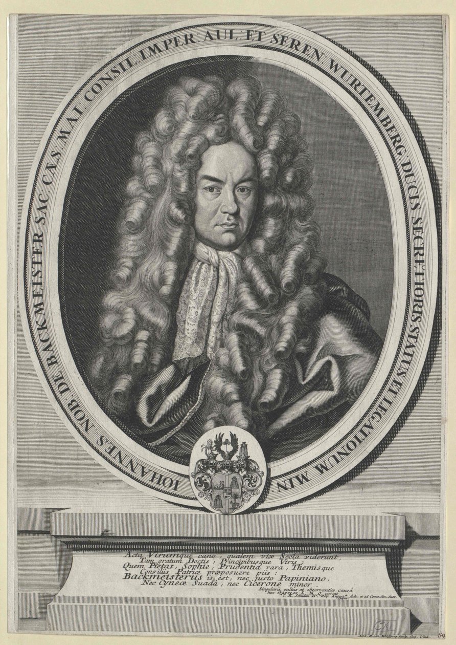 Johannes von Backmeister alkotó: Artist Unknown