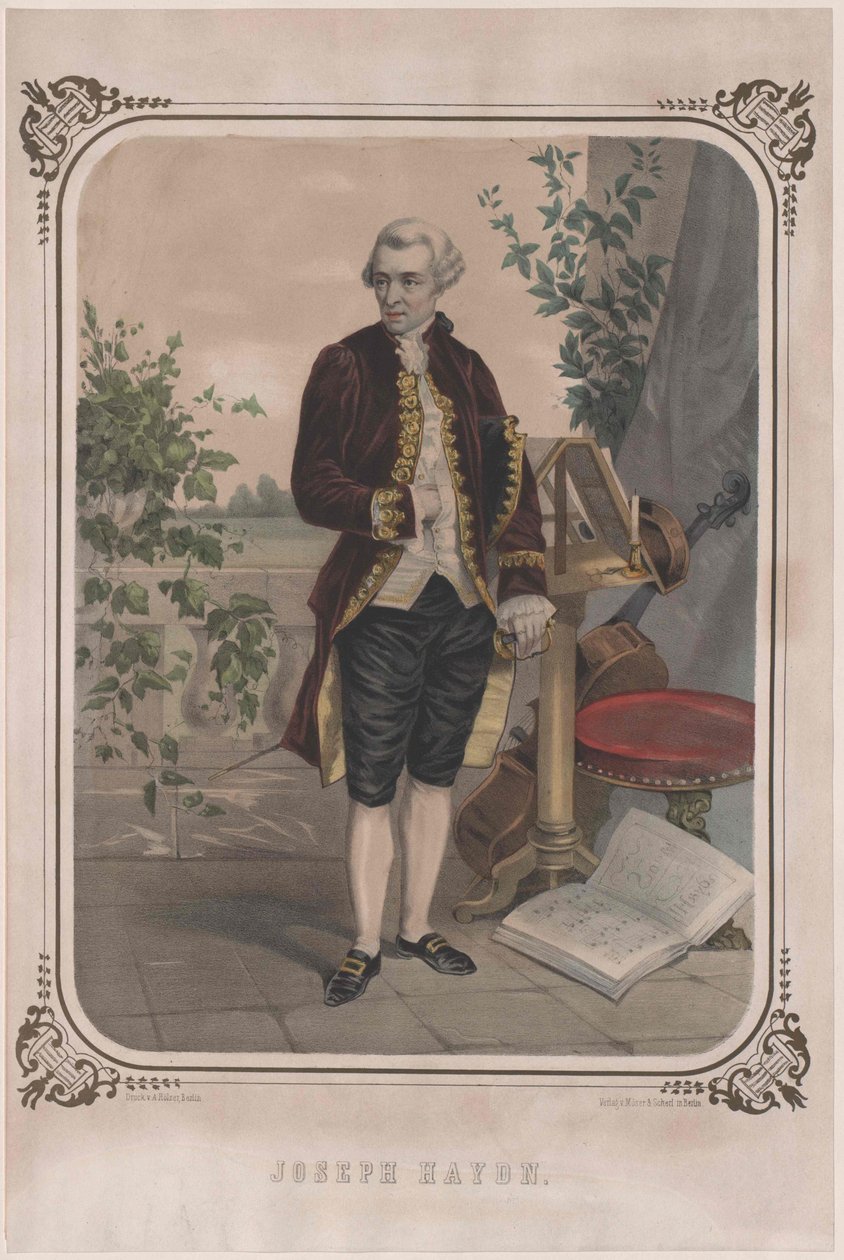 Joseph Haydn alkotó: Artist Unknown