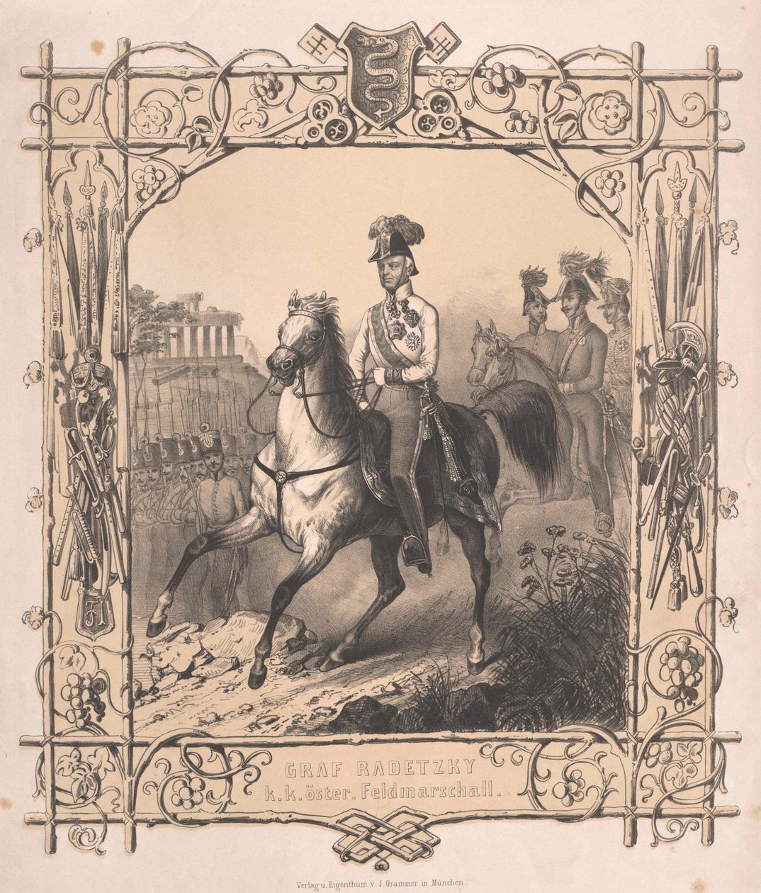 Radetzky József gróf Radetzből alkotó: Artist Unknown