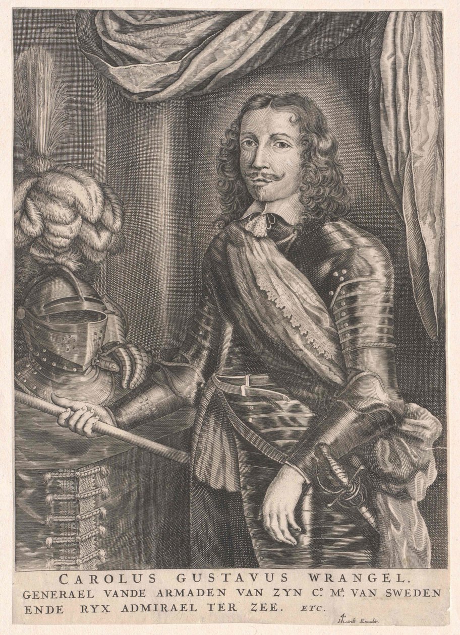 Karl Gustav Wrangel alkotó: Artist Unknown