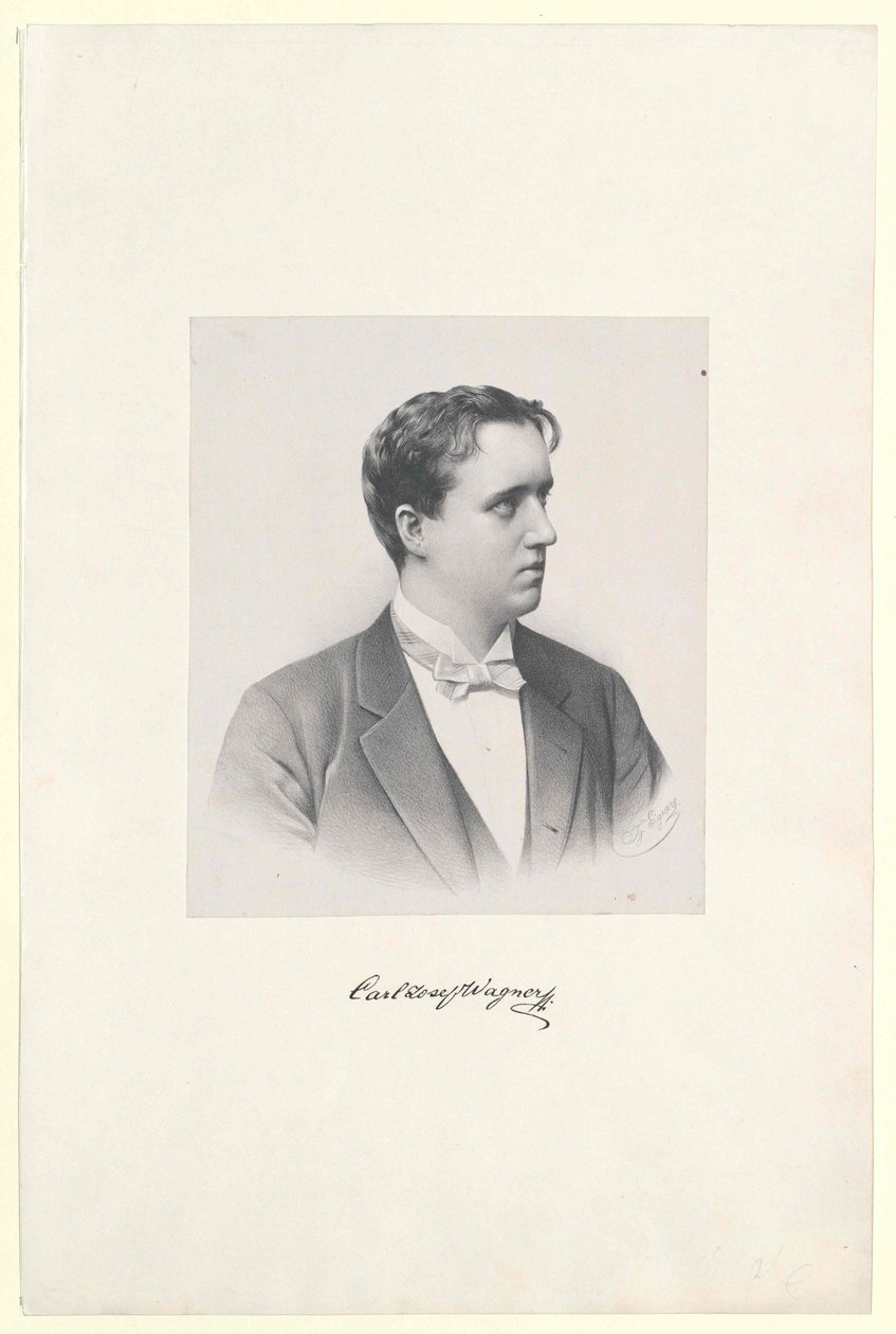 Karl Joseph Wagner alkotó: Artist Unknown