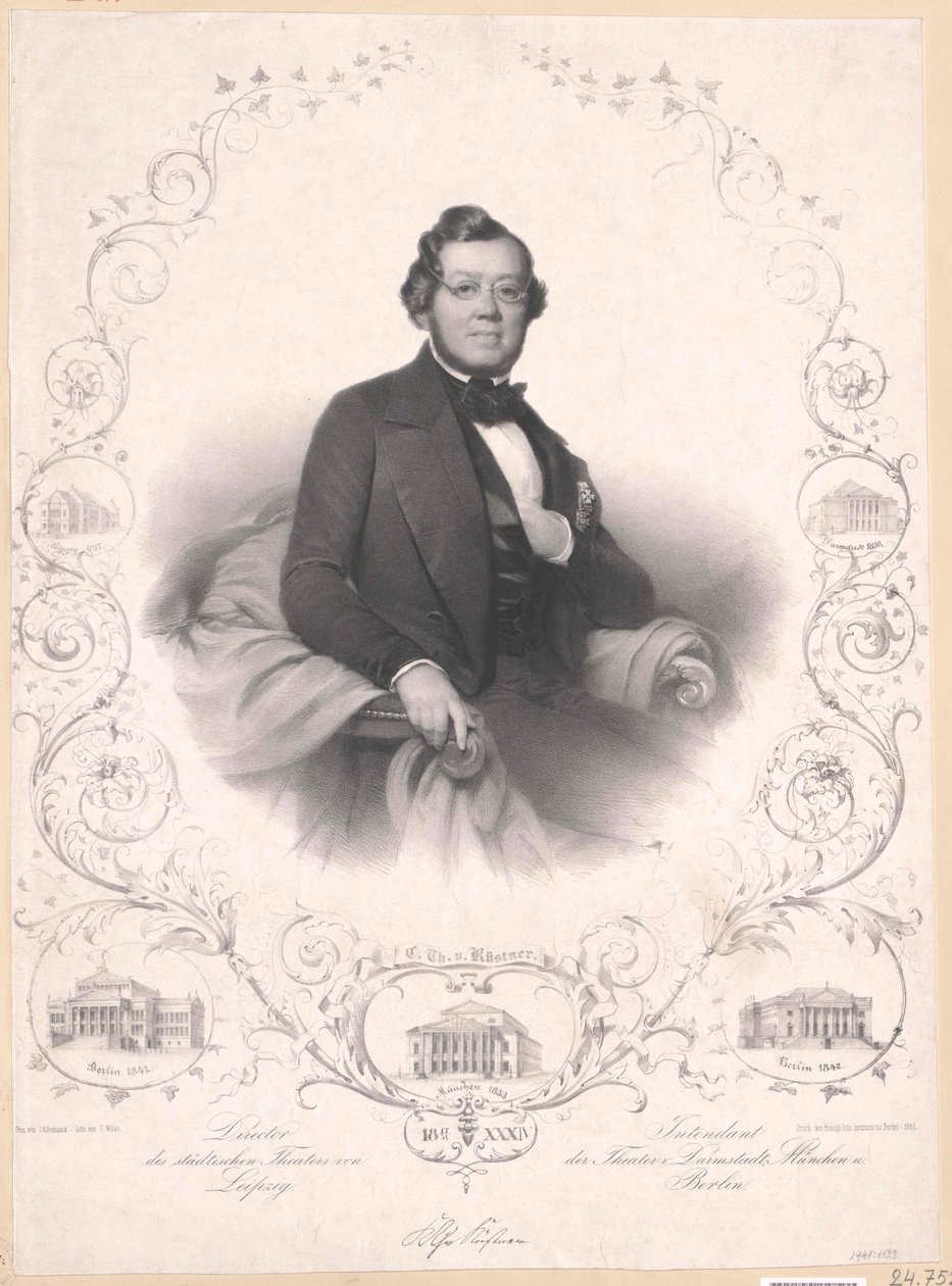 Karl Theodor von Kuestner alkotó: Artist Unknown