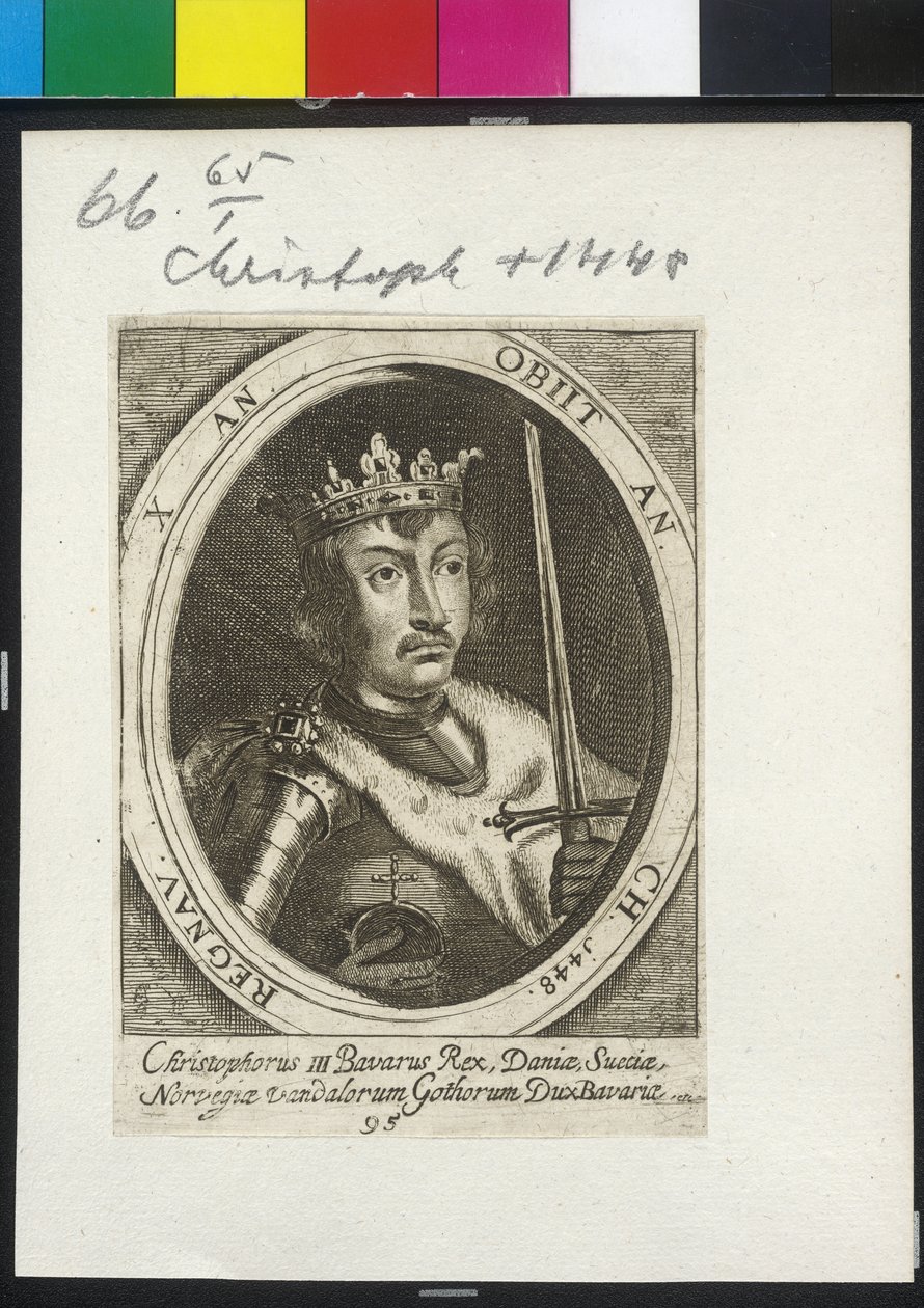 III. Kristóf dán és svéd király alkotó: Artist Unknown