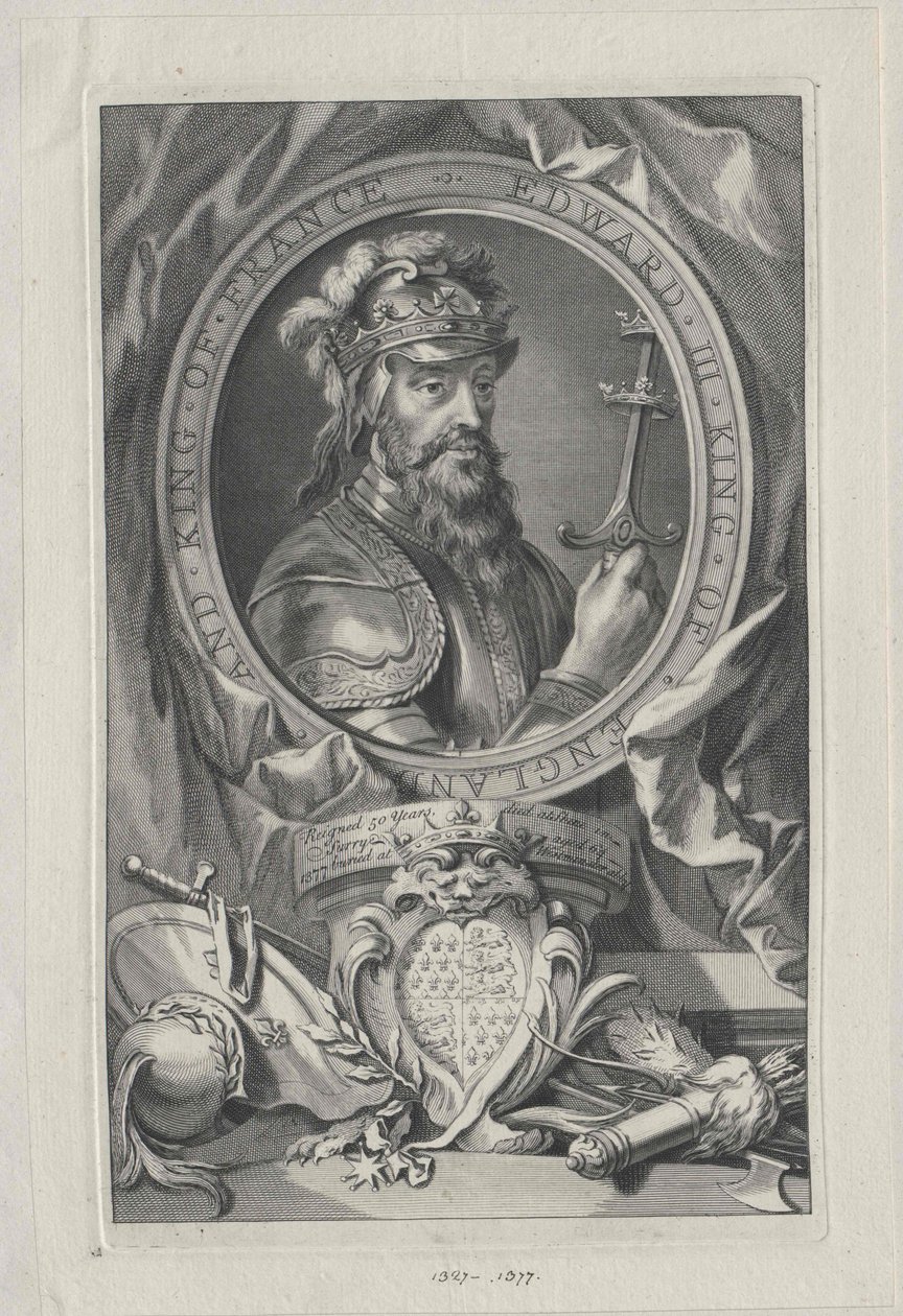 III. Edward, Anglia királya (nyomtatás) alkotó: Artist Unknown
