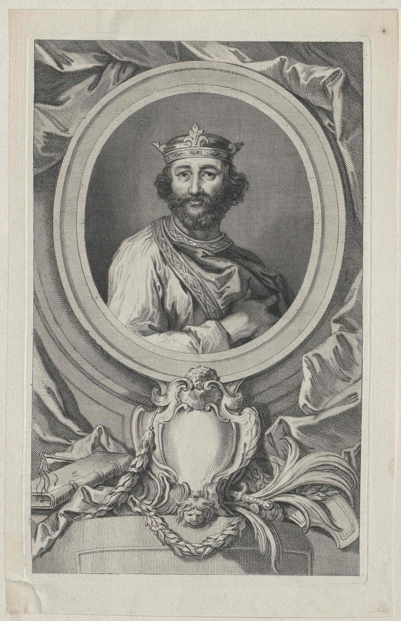 I. Edward, Anglia királya (nyomtatás) alkotó: Artist Unknown